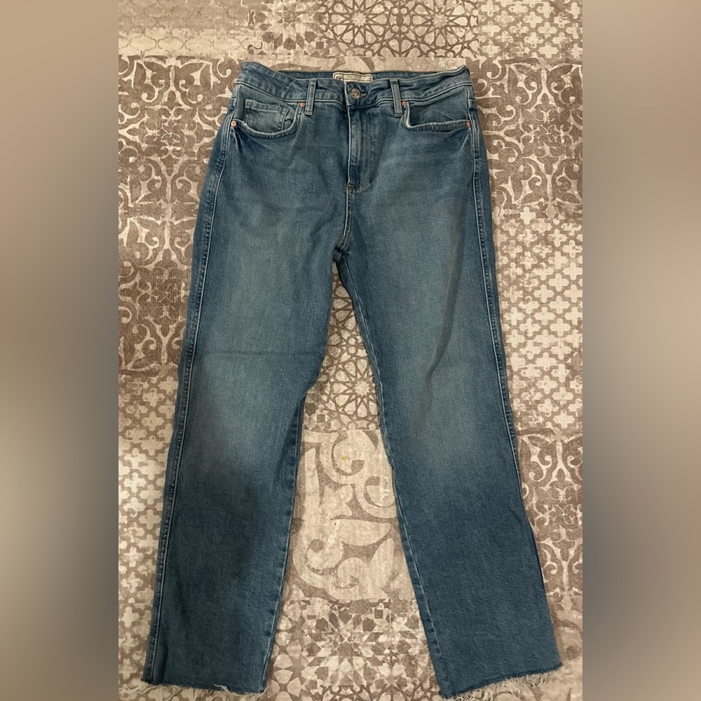 Free People Straight Leg Jeans Size 28